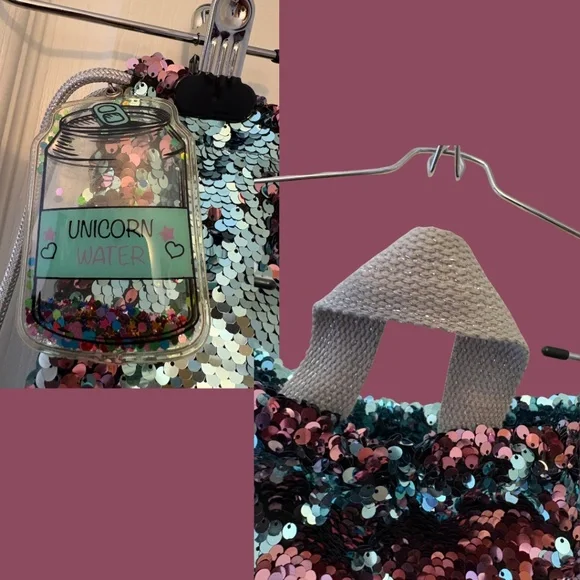 Target Color Changing Kid’s Unicorn Sequins Drawstring Bag - Pre-Loved - Picture 4 of 4